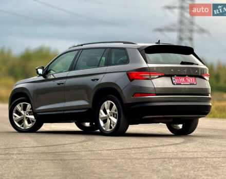 Сірий Шкода Kodiaq, об'ємом двигуна 2 л та пробігом 220 тис. км за 31300 $, фото 40 на Automoto.ua