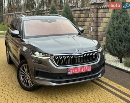 Серый Шкода Kodiaq, объемом двигателя 1.97 л и пробегом 83 тыс. км за 42900 $, фото 5 на Automoto.ua