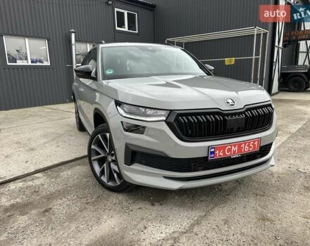 Серый Шкода Kodiaq, объемом двигателя 1.97 л и пробегом 188 тыс. км за 36950 $, фото 10 на Automoto.ua