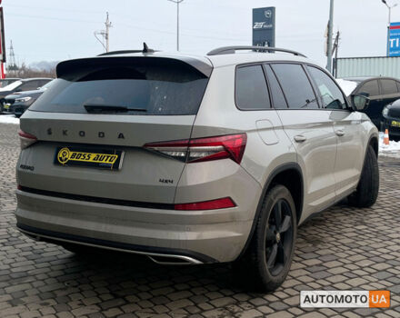 Серый Шкода Kodiaq, объемом двигателя 2 л и пробегом 34 тыс. км за 52500 $, фото 7 на Automoto.ua