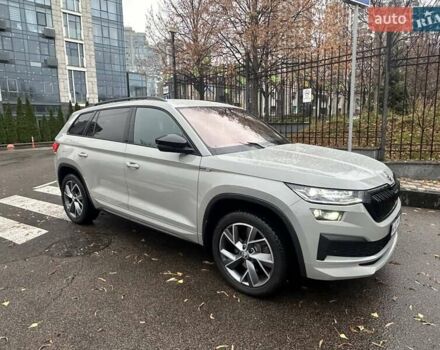 Серый Шкода Kodiaq, объемом двигателя 1.98 л и пробегом 159 тыс. км за 34300 $, фото 1 на Automoto.ua