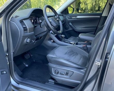 Серый Шкода Kodiaq, объемом двигателя 2 л и пробегом 30 тыс. км за 37999 $, фото 12 на Automoto.ua