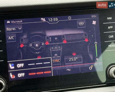 Серый Шкода Kodiaq, объемом двигателя 1.97 л и пробегом 46 тыс. км за 45000 $, фото 40 на Automoto.ua