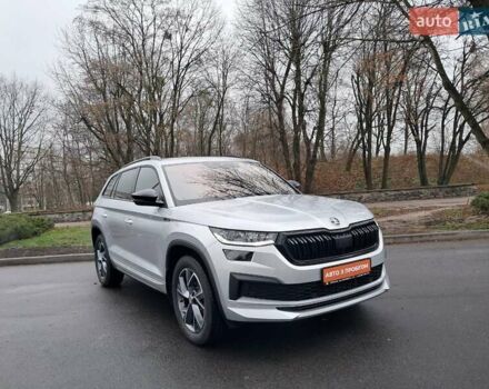 Серый Шкода Kodiaq, объемом двигателя 1.97 л и пробегом 21 тыс. км за 45400 $, фото 5 на Automoto.ua