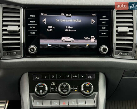 Серый Шкода Kodiaq, объемом двигателя 1.97 л и пробегом 169 тыс. км за 36499 $, фото 57 на Automoto.ua
