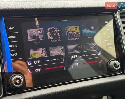 Сірий Шкода Kodiaq, об'ємом двигуна 1.98 л та пробігом 87 тис. км за 42000 $, фото 74 на Automoto.ua