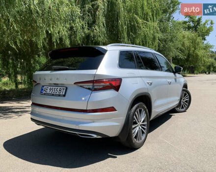 Серый Шкода Kodiaq, объемом двигателя 2 л и пробегом 19 тыс. км за 46500 $, фото 5 на Automoto.ua