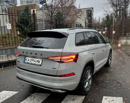 Серый Шкода Kodiaq, объемом двигателя 1.98 л и пробегом 159 тыс. км за 34300 $, фото 3 на Automoto.ua
