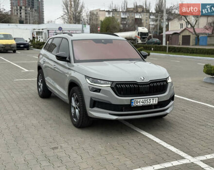 Серый Шкода Kodiaq, объемом двигателя 1.97 л и пробегом 46 тыс. км за 45000 $, фото 3 на Automoto.ua