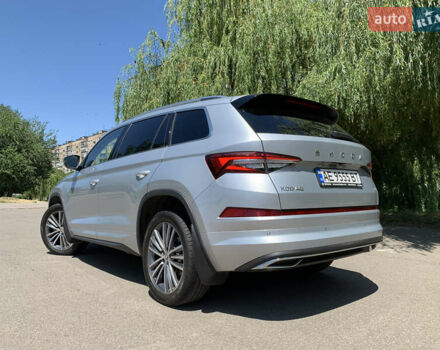 Серый Шкода Kodiaq, объемом двигателя 2 л и пробегом 19 тыс. км за 46500 $, фото 3 на Automoto.ua
