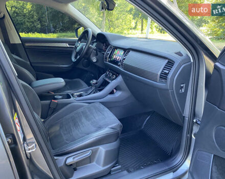 Серый Шкода Kodiaq, объемом двигателя 2 л и пробегом 31 тыс. км за 38200 $, фото 29 на Automoto.ua
