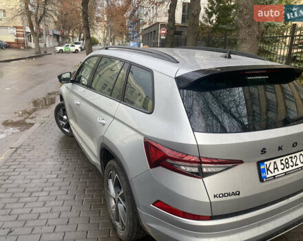 Серый Шкода Kodiaq, объемом двигателя 1.97 л и пробегом 10 тыс. км за 45500 $, фото 4 на Automoto.ua
