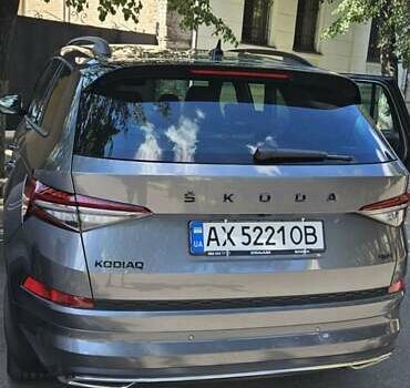 Серый Шкода Kodiaq, объемом двигателя 1.98 л и пробегом 17 тыс. км за 45000 $, фото 7 на Automoto.ua