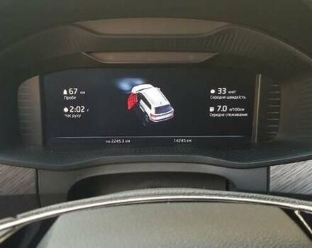 Серый Шкода Kodiaq, объемом двигателя 1.97 л и пробегом 14 тыс. км за 46200 $, фото 5 на Automoto.ua