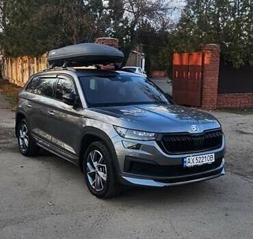 Серый Шкода Kodiaq, объемом двигателя 1.98 л и пробегом 17 тыс. км за 45000 $, фото 6 на Automoto.ua