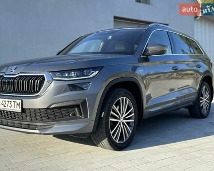 Серый Шкода Kodiaq, объемом двигателя 1.97 л и пробегом 73 тыс. км за 46666 $, фото 1 на Automoto.ua