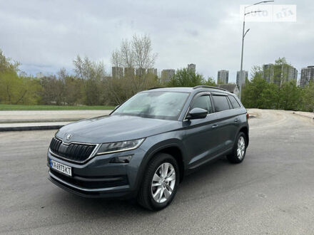 Серый Шкода Kodiaq, объемом двигателя 2 л и пробегом 89 тыс. км за 28800 $, фото 1 на Automoto.ua