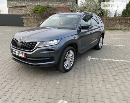 Серый Шкода Kodiaq, объемом двигателя 2 л и пробегом 163 тыс. км за 24200 $, фото 1 на Automoto.ua