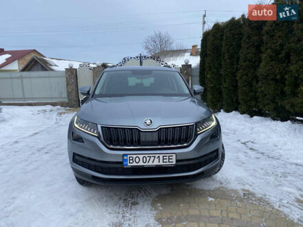 Сірий Шкода Kodiaq, об'ємом двигуна 1.98 л та пробігом 216 тис. км за 23000 $, фото 1 на Automoto.ua