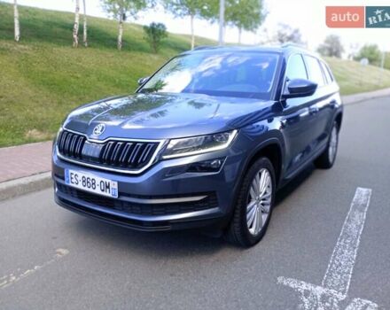 Серый Шкода Kodiaq, объемом двигателя 2 л и пробегом 138 тыс. км за 27950 $, фото 1 на Automoto.ua