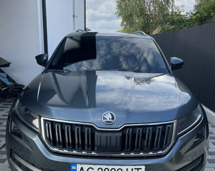 Сірий Шкода Kodiaq, об'ємом двигуна 1.97 л та пробігом 224 тис. км за 24500 $, фото 1 на Automoto.ua