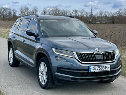 Серый Шкода Kodiaq, объемом двигателя 2.03 л и пробегом 130 тыс. км за 29550 $, фото 1 на Automoto.ua