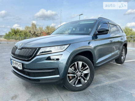 Серый Шкода Kodiaq, объемом двигателя 2 л и пробегом 77 тыс. км за 28900 $, фото 1 на Automoto.ua