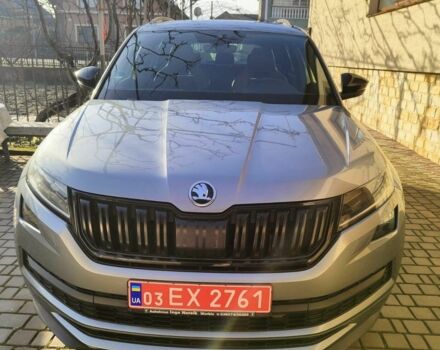Серый Шкода Kodiaq, объемом двигателя 2 л и пробегом 245 тыс. км за 28500 $, фото 1 на Automoto.ua