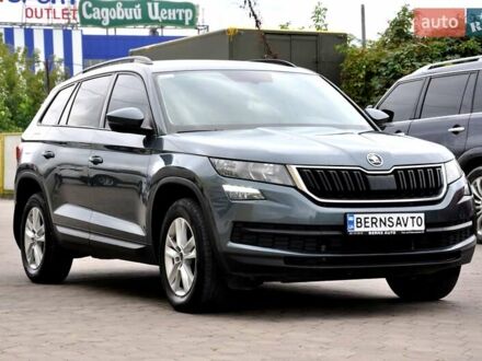 Сірий Шкода Kodiaq, об'ємом двигуна 1.97 л та пробігом 200 тис. км за 19500 $, фото 1 на Automoto.ua