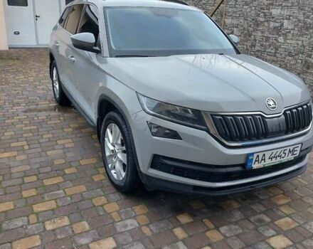 Серый Шкода Kodiaq, объемом двигателя 2 л и пробегом 153 тыс. км за 27500 $, фото 1 на Automoto.ua