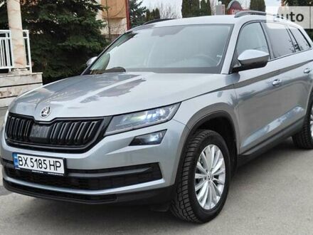 Серый Шкода Kodiaq, объемом двигателя 2 л и пробегом 108 тыс. км за 28999 $, фото 1 на Automoto.ua