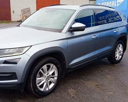 Серый Шкода Kodiaq, объемом двигателя 1.97 л и пробегом 218 тыс. км за 28600 $, фото 1 на Automoto.ua