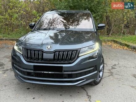 Сірий Шкода Kodiaq, об'ємом двигуна 1.97 л та пробігом 265 тис. км за 28700 $, фото 1 на Automoto.ua