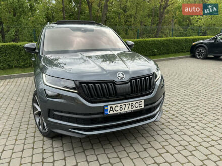 Сірий Шкода Kodiaq, об'ємом двигуна 1.97 л та пробігом 254 тис. км за 32400 $, фото 1 на Automoto.ua