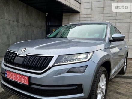 Серый Шкода Kodiaq, объемом двигателя 2 л и пробегом 186 тыс. км за 26500 $, фото 1 на Automoto.ua