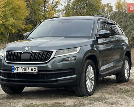Серый Шкода Kodiaq, объемом двигателя 2 л и пробегом 56 тыс. км за 31900 $, фото 1 на Automoto.ua