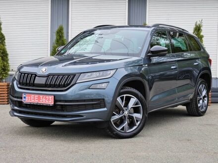 Серый Шкода Kodiaq, объемом двигателя 2 л и пробегом 160 тыс. км за 31500 $, фото 1 на Automoto.ua