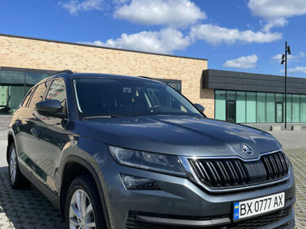 Серый Шкода Kodiaq, объемом двигателя 1.97 л и пробегом 100 тыс. км за 33500 $, фото 1 на Automoto.ua