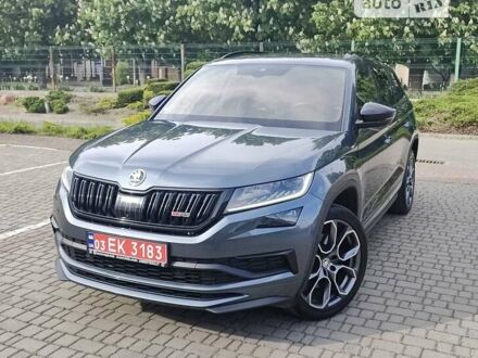 Серый Шкода Kodiaq, объемом двигателя 2 л и пробегом 137 тыс. км за 35999 $, фото 1 на Automoto.ua