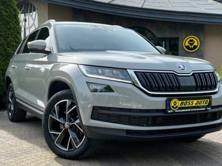 Серый Шкода Kodiaq, объемом двигателя 2 л и пробегом 85 тыс. км за 35400 $, фото 1 на Automoto.ua