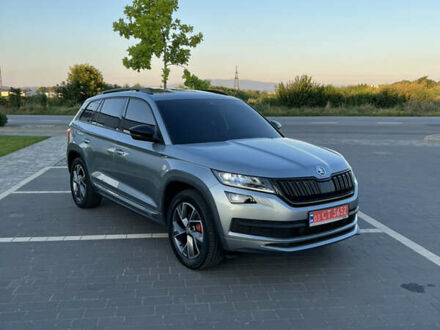 Серый Шкода Kodiaq, объемом двигателя 2 л и пробегом 186 тыс. км за 33500 $, фото 1 на Automoto.ua