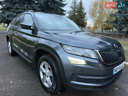 Серый Шкода Kodiaq, объемом двигателя 1.97 л и пробегом 243 тыс. км за 23500 $, фото 1 на Automoto.ua
