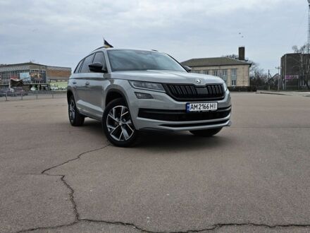 Серый Шкода Kodiaq, объемом двигателя 2 л и пробегом 185 тыс. км за 32000 $, фото 1 на Automoto.ua