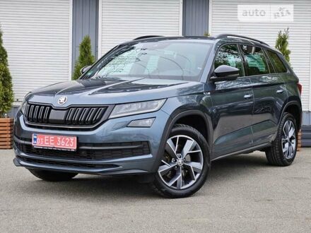 Серый Шкода Kodiaq, объемом двигателя 2 л и пробегом 160 тыс. км за 31500 $, фото 1 на Automoto.ua