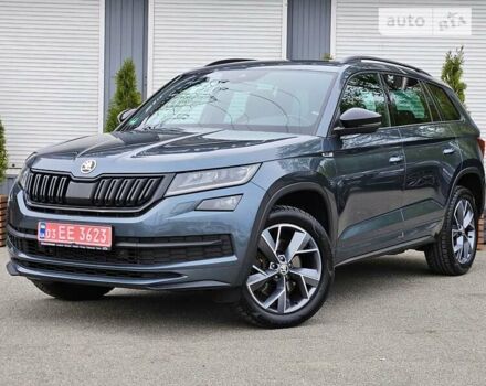 Сірий Шкода Kodiaq, об'ємом двигуна 2 л та пробігом 160 тис. км за 31500 $, фото 1 на Automoto.ua