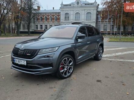 Серый Шкода Kodiaq, объемом двигателя 1.97 л и пробегом 125 тыс. км за 37900 $, фото 1 на Automoto.ua
