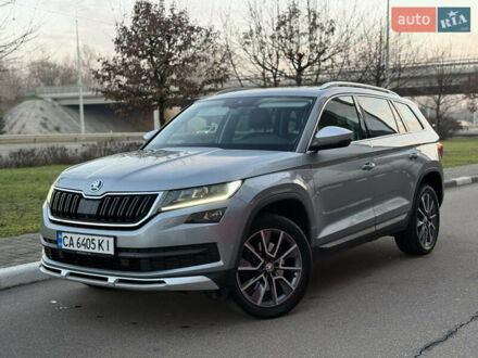 Серый Шкода Kodiaq, объемом двигателя 2 л и пробегом 199 тыс. км за 33500 $, фото 1 на Automoto.ua