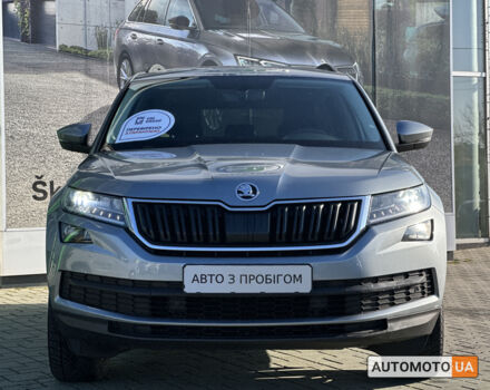 Серый Шкода Kodiaq, объемом двигателя 2 л и пробегом 93 тыс. км за 31239 $, фото 1 на Automoto.ua