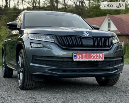 Серый Шкода Kodiaq, объемом двигателя 1.97 л и пробегом 131 тыс. км за 35499 $, фото 1 на Automoto.ua