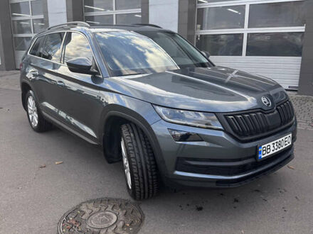 Серый Шкода Kodiaq, объемом двигателя 1.97 л и пробегом 78 тыс. км за 32200 $, фото 1 на Automoto.ua